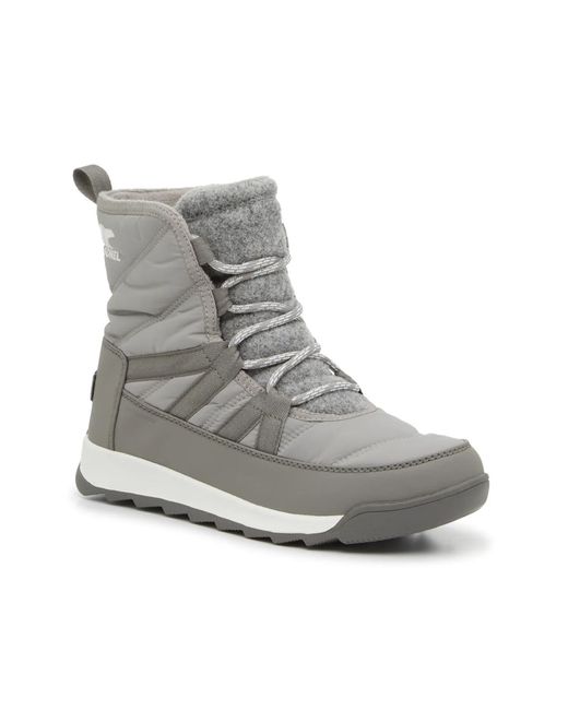 Sorel Gray Whitney Ii Plus Snow Boot