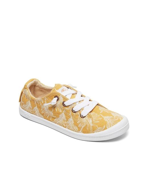 Roxy Yellow Bayshore Iii Slip-on Sneaker