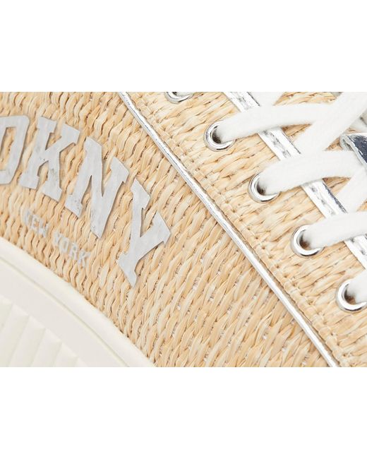 DKNY White Leon Sneaker