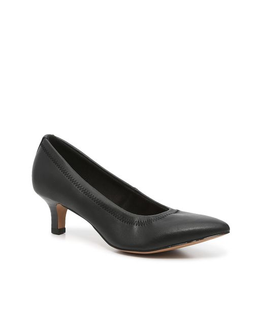 Clarks Synthetic Shondrah Rae Pump in Black Lyst