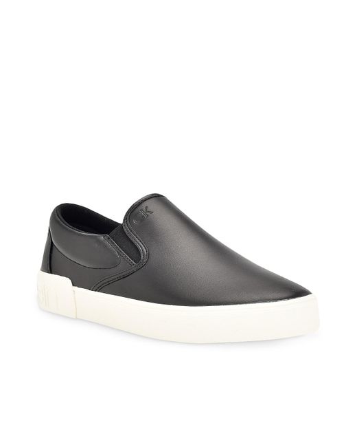 Calvin Klein Black Ryor Slip-on Sneaker for men