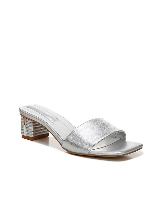 Franco Sarto Cruella Slide Sandal in Silver (Metallic) - Lyst