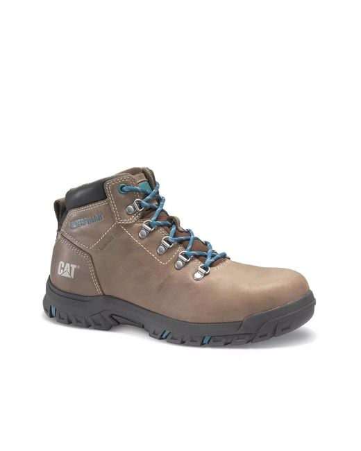 Caterpillar Brown Mae Steel Toe Work Boot