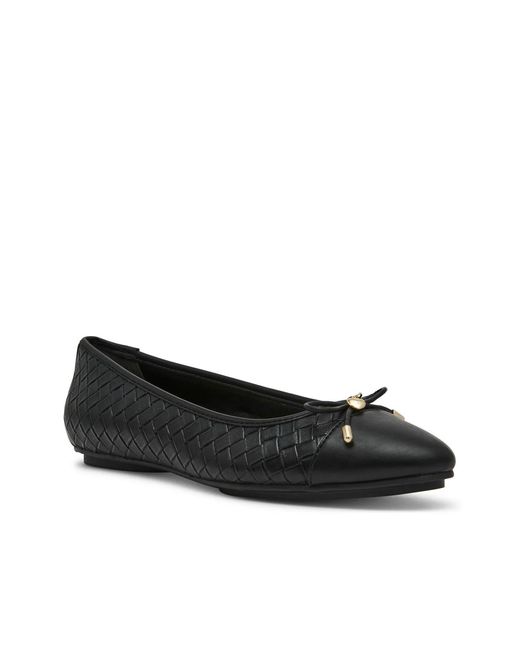 Anne Klein Black Luci Ballet Flat