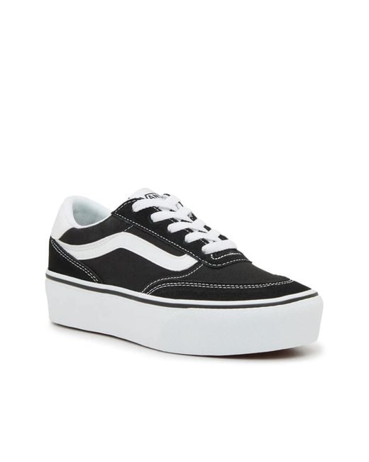 Vans Black Brooklyn Platform Sneaker