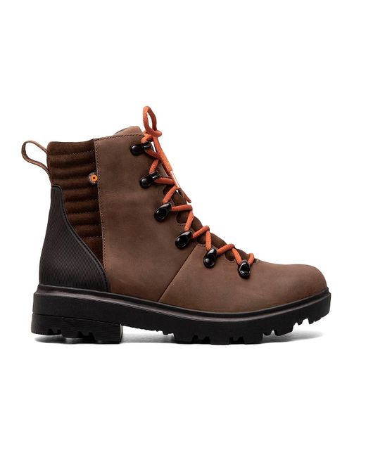 Bogs Brown Holly Lace Boot