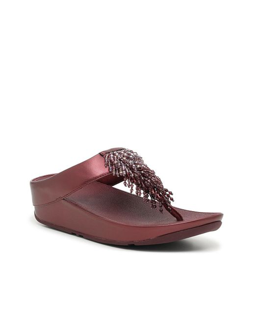 Fitflop Red Rumba Sandal