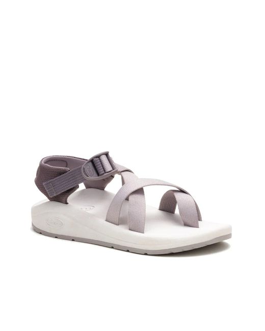 Chaco White Cushz Sandal