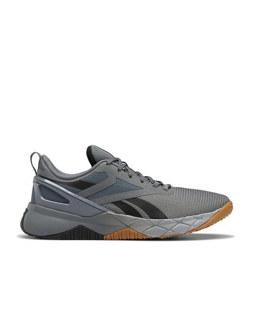 Reebok Gray Nanoflex Parafit Tr Running Shoe for men
