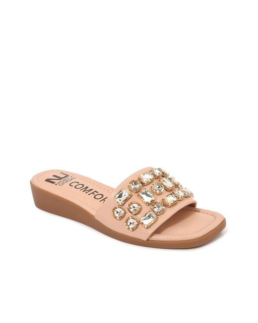 Ninety Union Brown Seaside Wedge Sandal