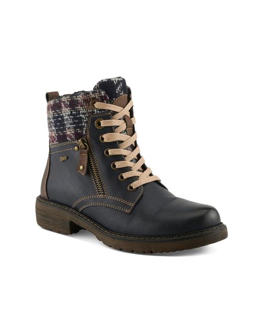 Spring Step Black Khazera Bootie