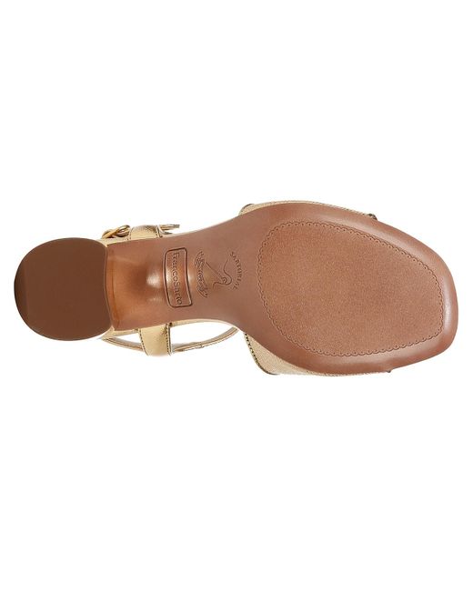 Franco Sarto Metallic Onella Sandal