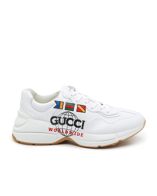 gucci printed sneakers