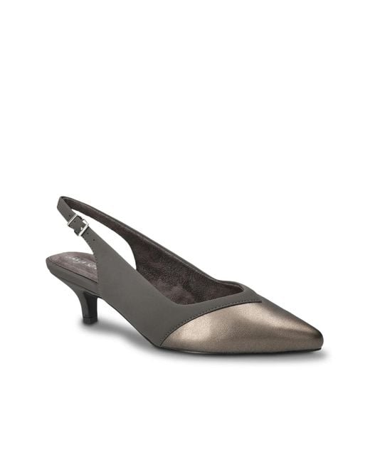 Easy Street Black Vivid Pump