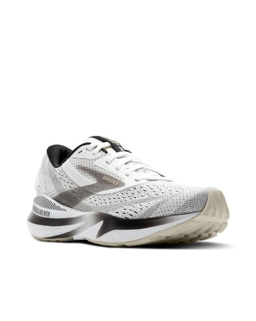 Brooks Adrenaline Gts 24 Running Shoe in White for Men | Lyst