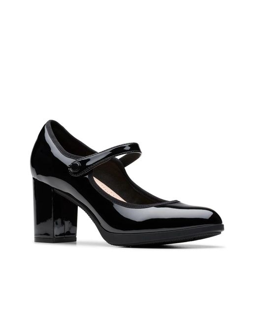 Clarks Black Bayla Lily Mary Jane Pump