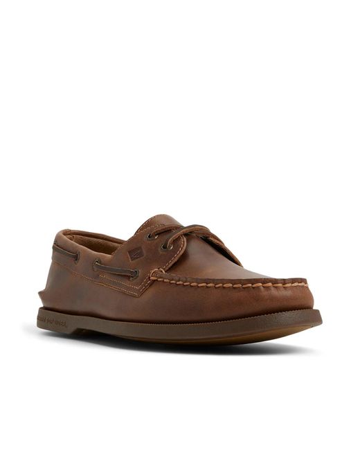 Sperry Top-Sider Brown Authentic Original 2Eye Boat Shoe for men