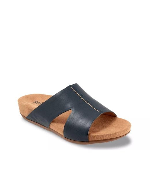 Softwalk® Blue Beverly Sandal