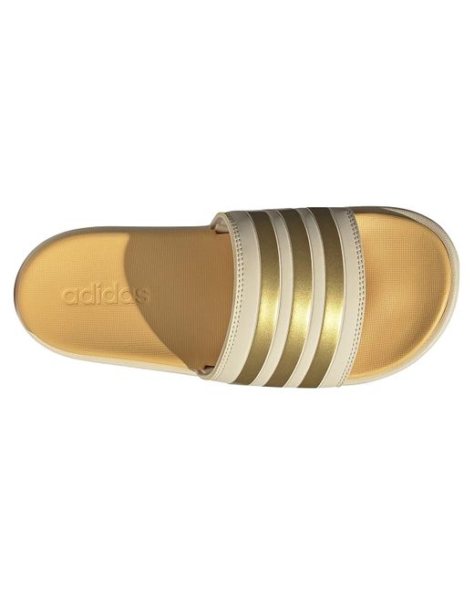 Adidas Metallic Adilette Platform Sandal