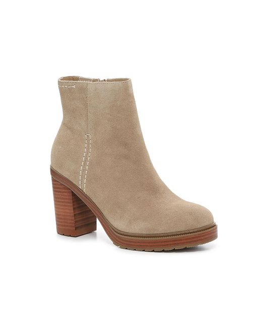 amber platform bootie