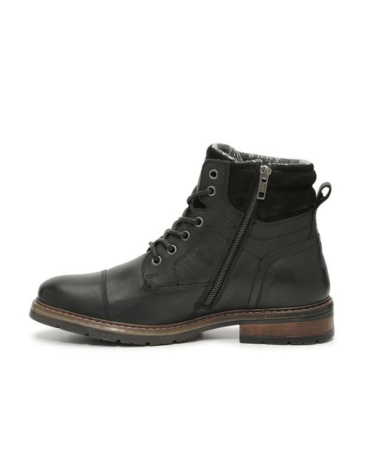 Crown Vintage Black Castland Boot for men