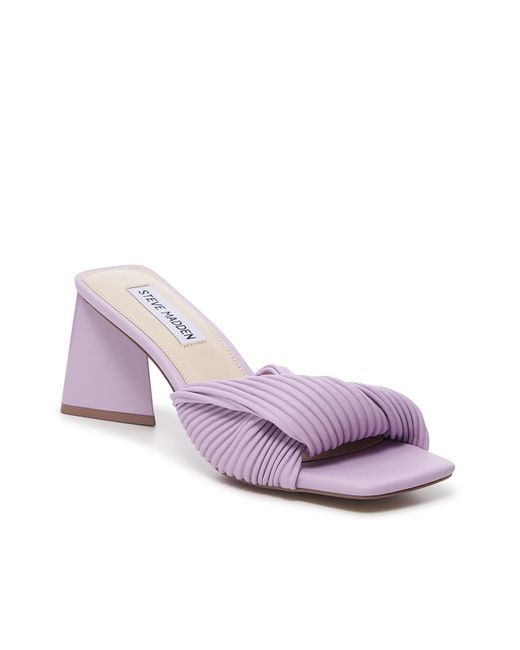 Steve Madden Synthetic Evela Sandal in Purple | Lyst