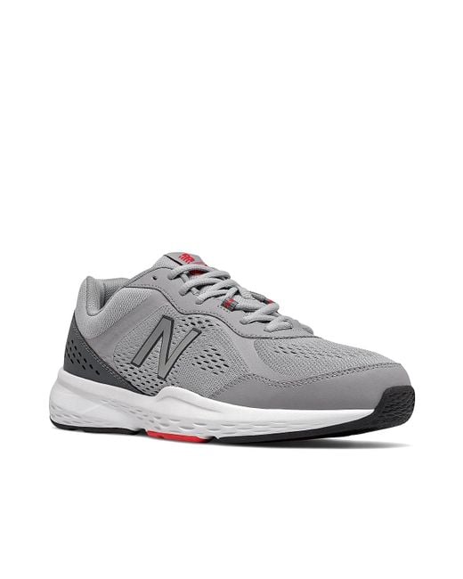 New Balance Gray 517 Medium/X-Wide Training Shoes for men