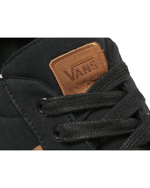 Vans Black Atwood Deluxe Sneaker for men