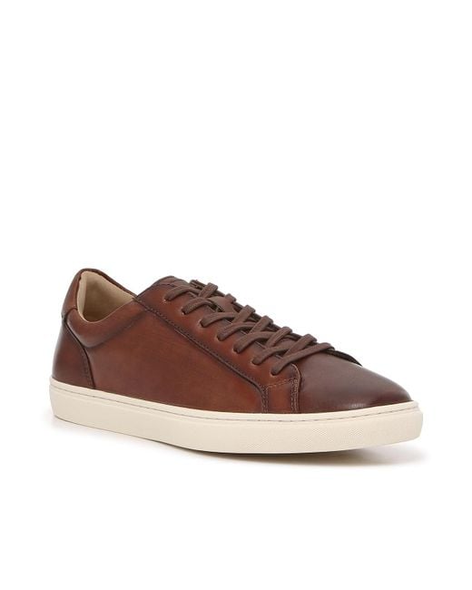 Vince Camuto Brown Cowon Court Sneaker for men