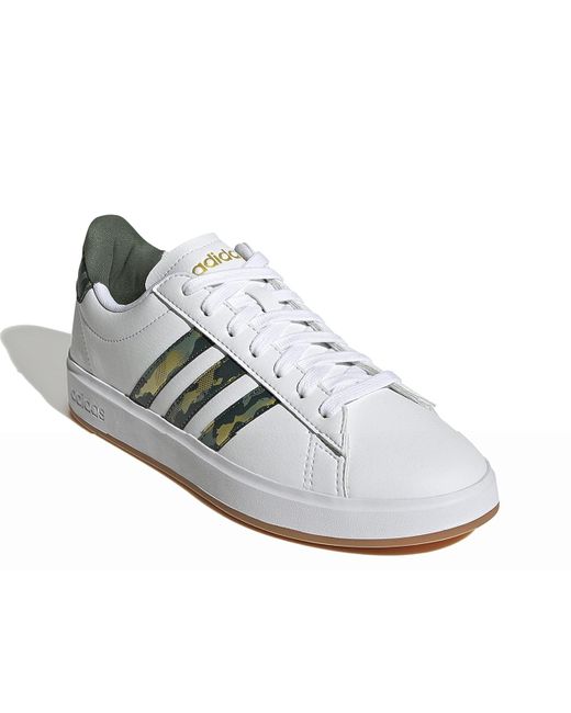 adidas Synthetic Grand Court 2.0 Sneaker in White | Lyst