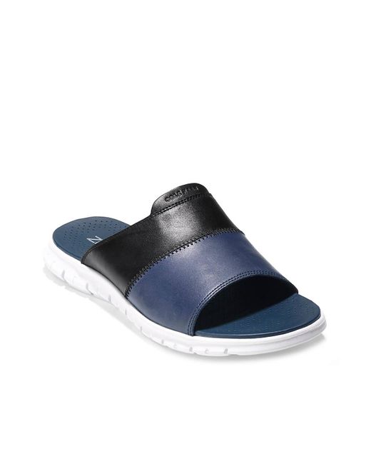 Cole Haan Blue Zerogrand Slide Sandal for men