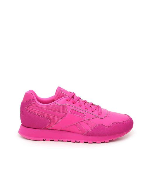 reebok hot pink shoes