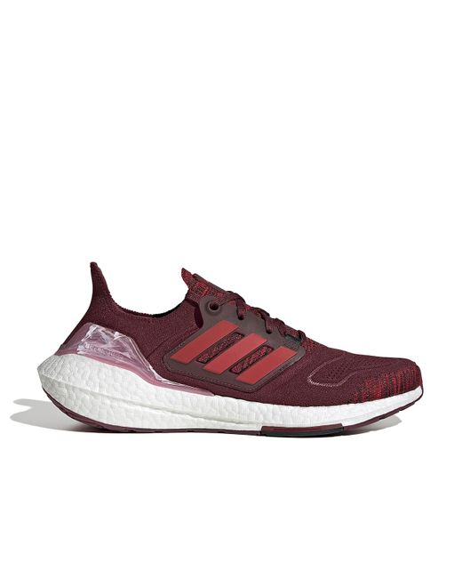 Adidas Red Ultraboost 22 Running Shoe for men