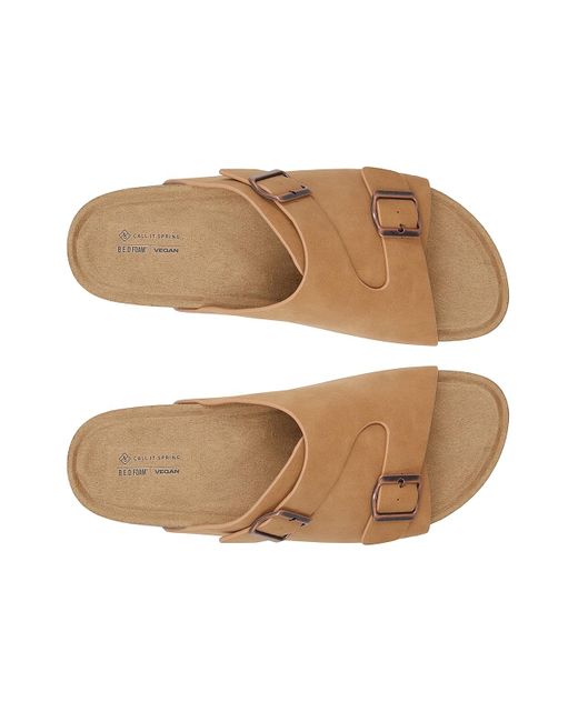 Call It Spring Belagio Sandal in Brown for Men | Lyst
