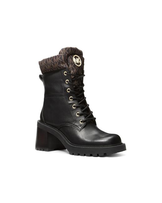 MICHAEL Michael Kors Black Cade Bootie