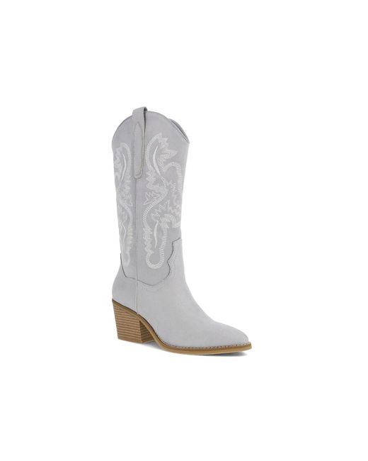 MIA Crosley Boot in Black | Lyst
