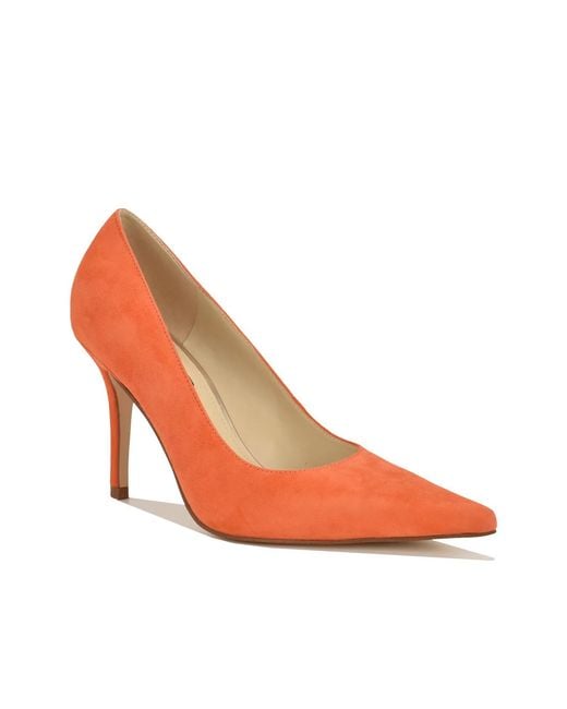 Nine West Orange Gemmha Pump