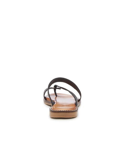 Coach and Four Black Fiume Sandal