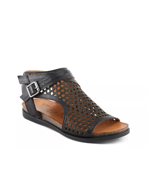 Spring Step Brown Covington Sandal