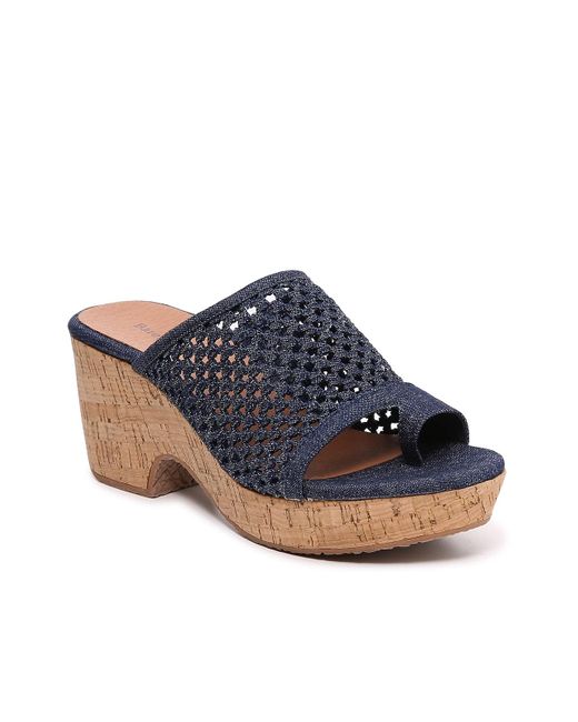 BareTraps Synthetic Bethie Sandal in Navy (Blue) | Lyst