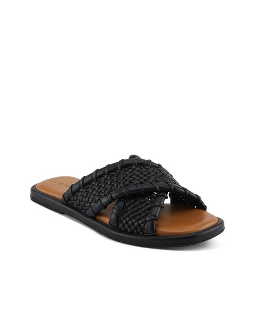 Spring Step Black Montauk Sandal