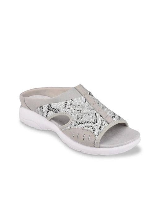 Easy Spirit White Traciee Sandal