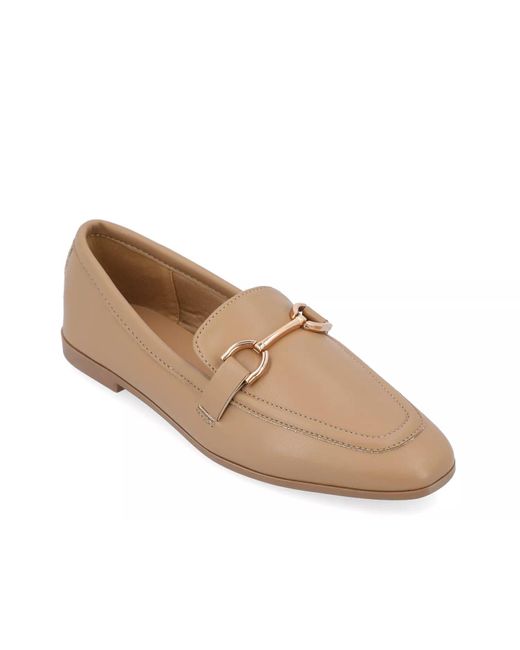 Journee Collection White Mizza Loafer