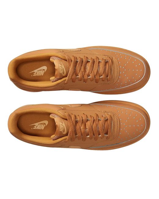 Nike Court Vision Low Basketball Shoe in Brown for Men Lyst