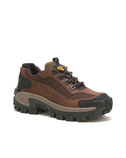Caterpillar Brown Invader St Work Shoe for men