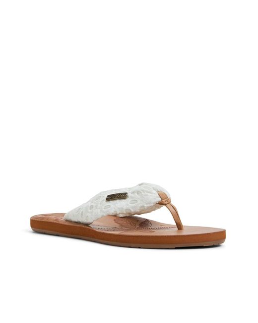 Roxy Brown Tulum Flip Flop