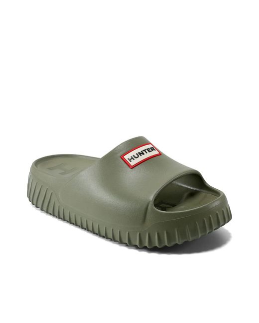 Hunter Green Finn Slide Sandal for men