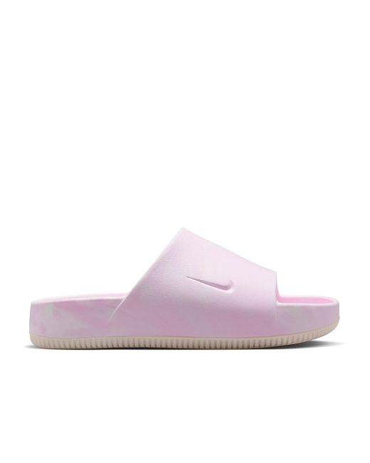 Nike Purple Calm Slide Sandal