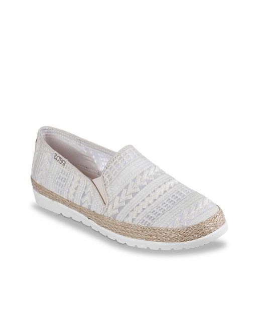 Skechers Rubber Bobs Flexpadrille 3.0 Sneaker in White - Lyst