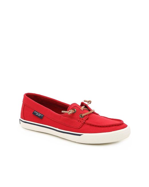 Sperry Top-Sider Red Lounge Away Boat Shoe